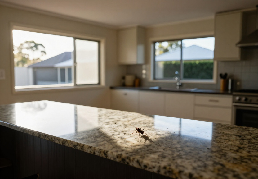 Ant-free kitchen in Waterfall after treatment